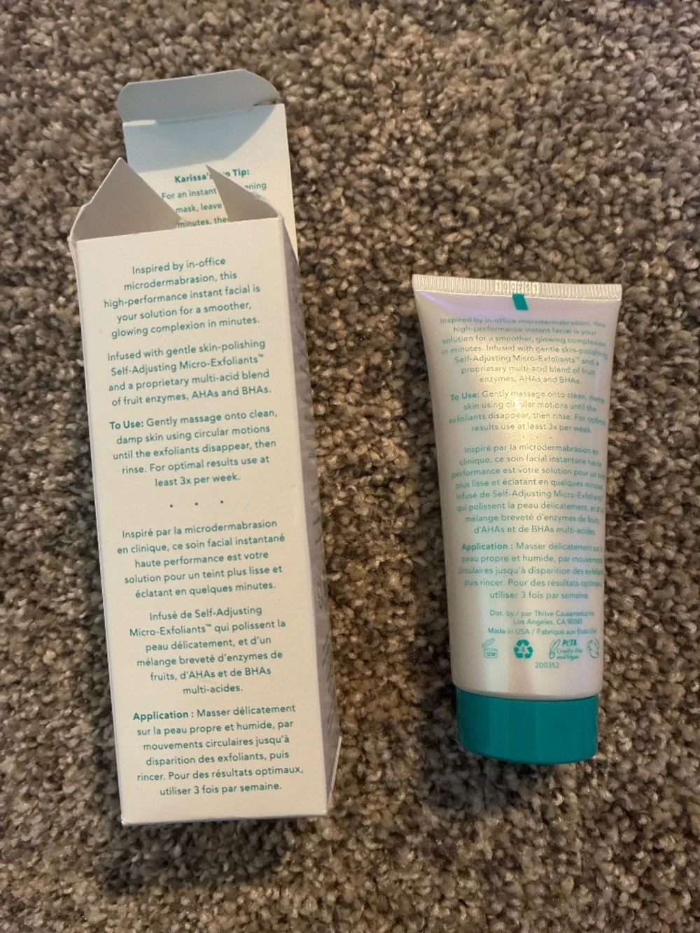 Thrive Causemetics Smart Microdermabrasion 2 In 1 Instant Facial